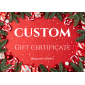 Christmas Online Gift Card Custom Value