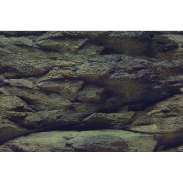 Aqua Nova Rock/Plants Double Sided Background 60x30cm