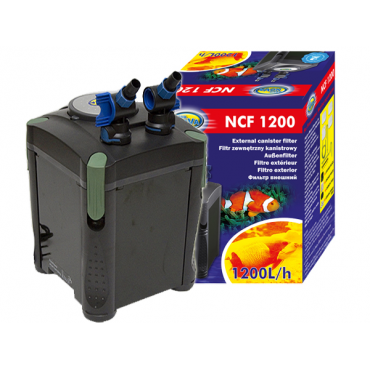 Aqua Nova NCF-1200 External Filter for Aquarium 300-400L