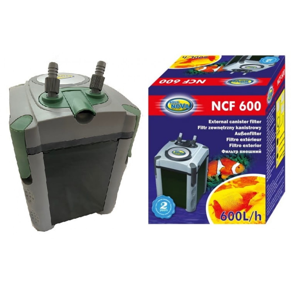 Aqua Nova NCF-600 External Filter for Aquarium 50-150L