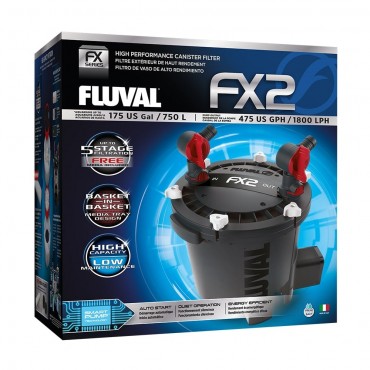 HAGEN FLUVAL FX-2 FX 2 FX2 Canister Filter up to 750L