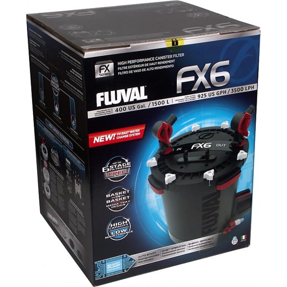 HAGEN FLUVAL FX-6 FX 6 FX6 Canister Filter up to 1500L