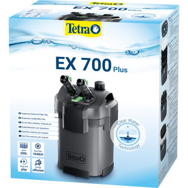 Tetra EX 700 Plus External Filter For Aquarium up to 200L