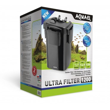 AQUAEL ULTRA 1200 External Filter 1200L/H For Aquarium 150-300L 