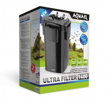 AQUAEL ULTRA 1400 External Filter 1400L/H For Aquarium 250-500L 