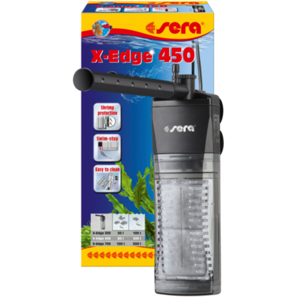 Sera X-Edge 450 Corner Internal Filter for Aquarium up to 200L
