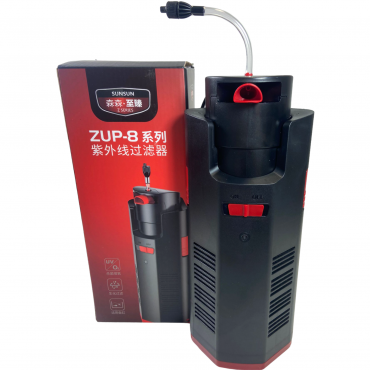 SunSun ZUP-807 700l/h Corner Filter with Built-in 7W UV-C Lamp