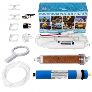 RO3 Reverse Osmosis Aquarium Filter 75GPD + demi