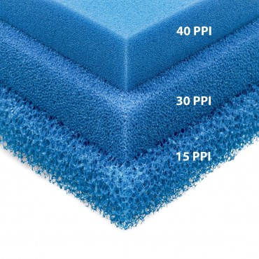 HAPPET Universal Filter Sponge Fine-Grained 50x50x10cm 40ppi