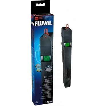 Fluval E200 E-200 Heater with Thermostat 200W up to 250L