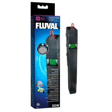 Fluval E50 E-50 Heater with Thermostat 50W up to 60L