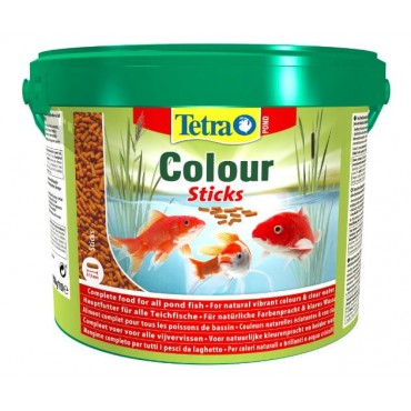 Tetra Pond Colour Sticks 10L Colour Enhancing Food for Pond Fish