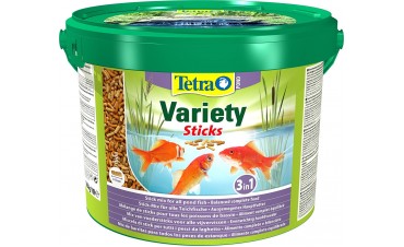Tetra Pond Variety Sticks 10L Mix of 3 Pond Fish Foods