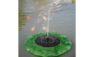 Solar Pond Pump Fountain Leaf 160l/h