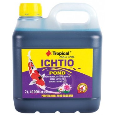 TROPICAL ICHTIO POND 2L Preparation For Correct Development And Fish Health